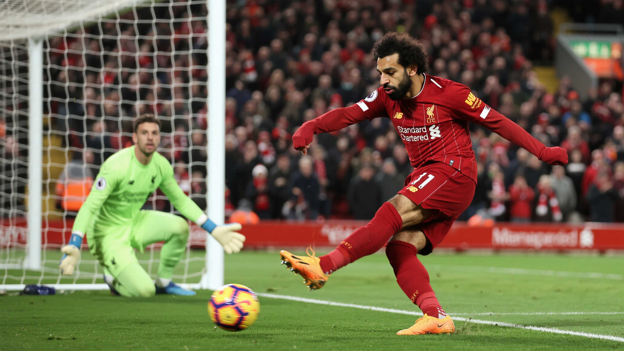 斯洛特评萨拉赫错失机会：赛季表现近乎超人，但偶尔也显凡人一面